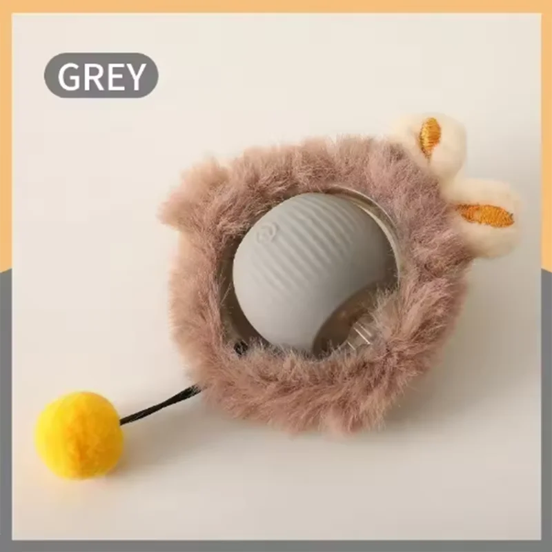 teasing cat ball